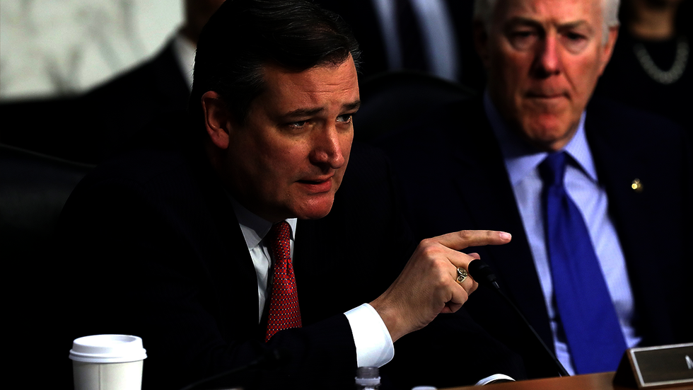 Here's what Ted Cruz thinks of the current Senate health care bill