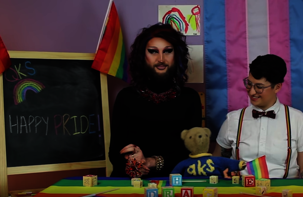 Queer Kid Stuff' YouTube channel seeks to teach kids about dressing in drag and transgenderism