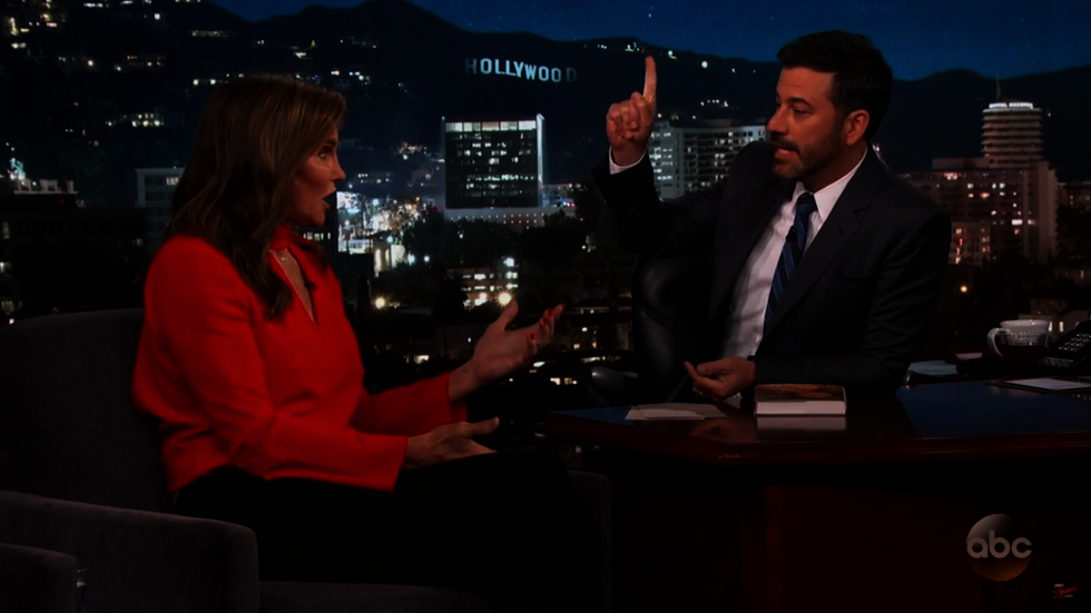 Caitlyn Jenner schools Jimmy Kimmel on America’s corporate tax rate