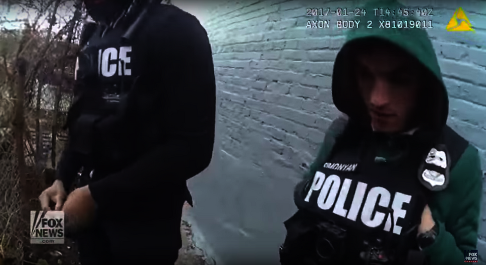 Viral video appears to show Baltimore cops brazenly planting drugs at scene of arrest