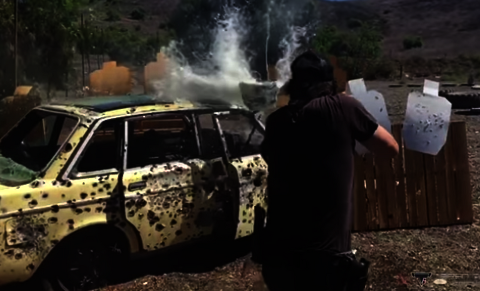 Watch: Keanu Reeves once again shows his unbelievable skill with firearms