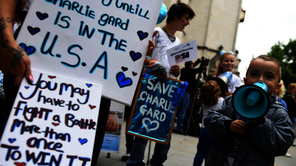 Couple whose baby has same genetic condition as Charlie Gard speak out