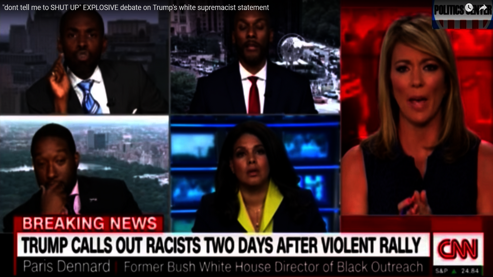 CNN allowed a black Republican to be told to 'shut up,' but it was a different story the day before