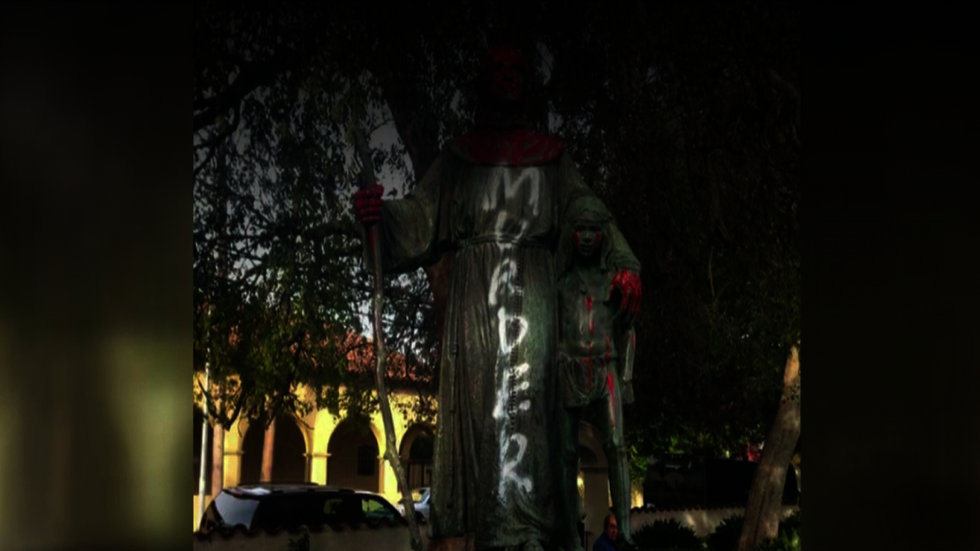 This statue, associated with no war or faction, also got vandalized