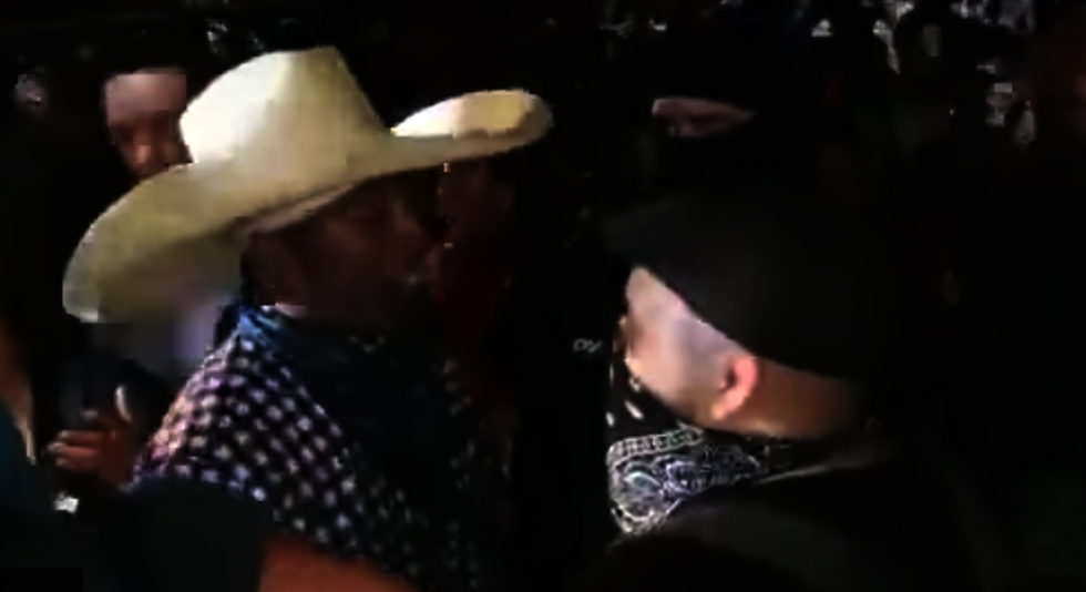 Antifa thug attacks Black Lives Matter member in Dallas
