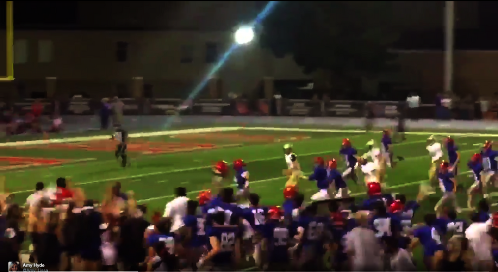 Watch: Alabama high school student with Down syndrome scores first touchdown