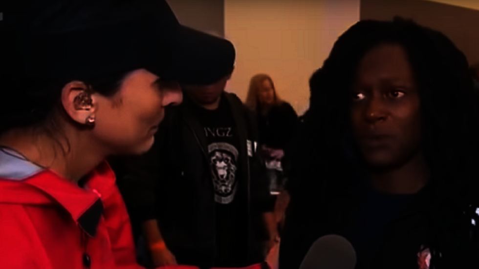 CNN reporter unfairly criticized after woman becomes belligerent during live interview