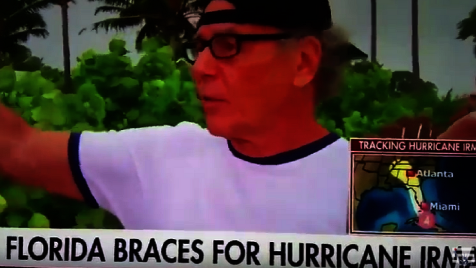 Worried about Hurricane Irma? Reporter is taken aback when Florida man on the street says this
