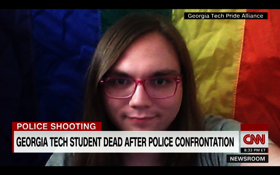 A troubled Georgia Tech student called 911 on himself, and now he's dead.