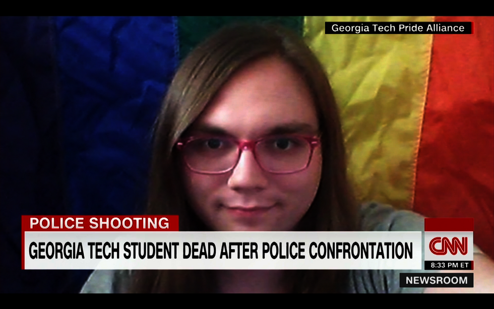 A troubled Georgia Tech student called 911 on himself, and now he's dead.