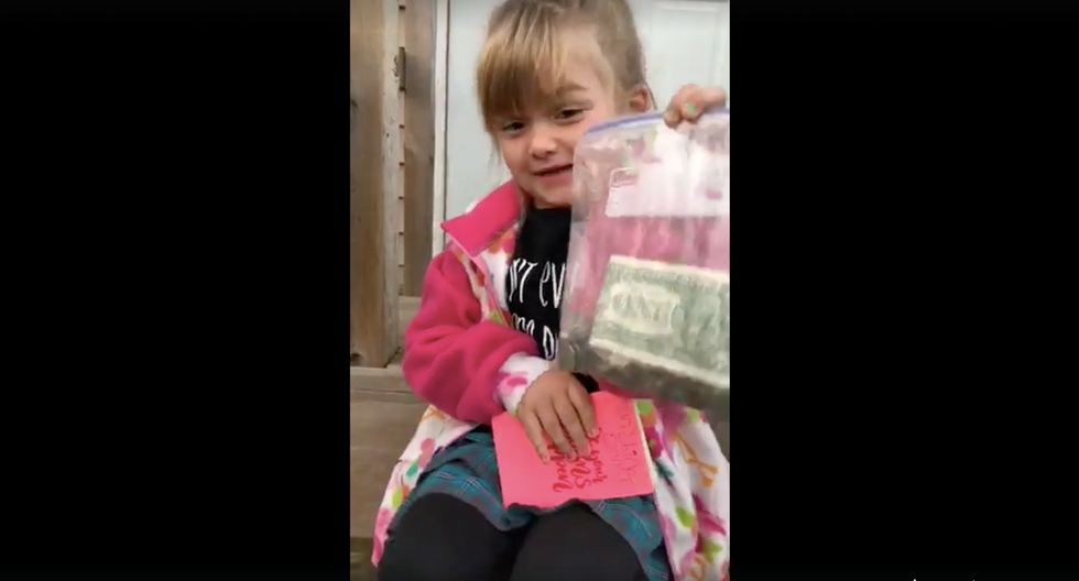 Michigan girl saves up her money, helps raise funds for heartwarming cause