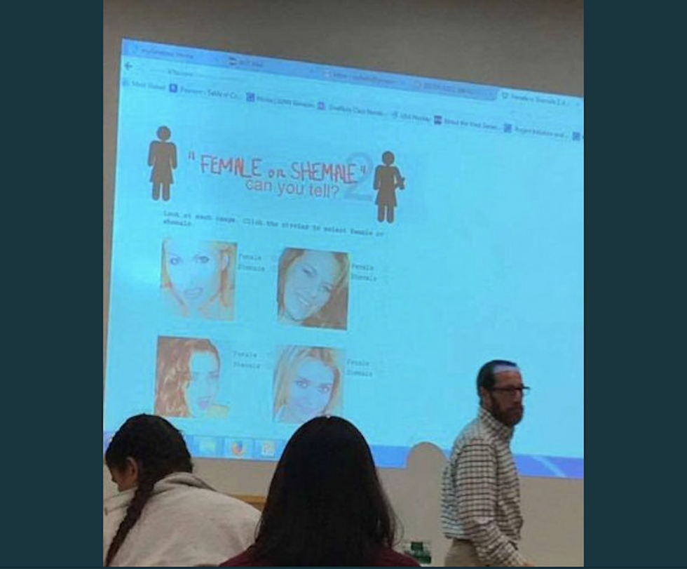 Unethical and reprehensible' method used by professor to teach transgender issues