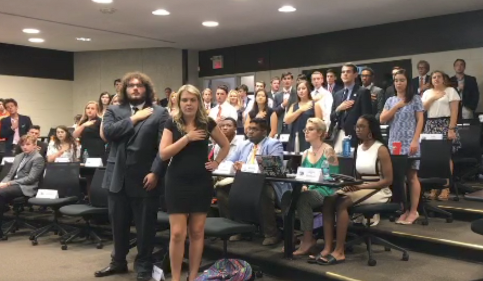 Social lynching': Clemson student VP says he's being impeached due to flag protest