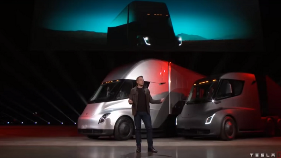Listen: Elon Musk debuts his biggest fully electric model yet