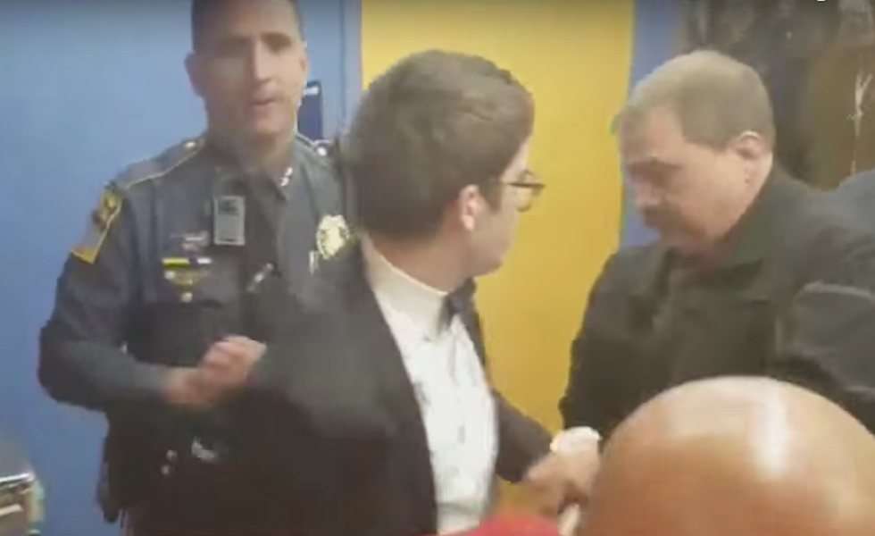 Conservative speaker arrested at UConn for altercation with protester who stole his notes