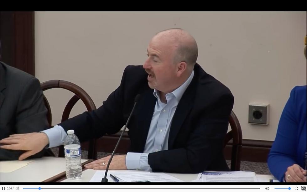 GOP rep loses cool, sparks resignation calls from Dems after colleague briefly touches his arm