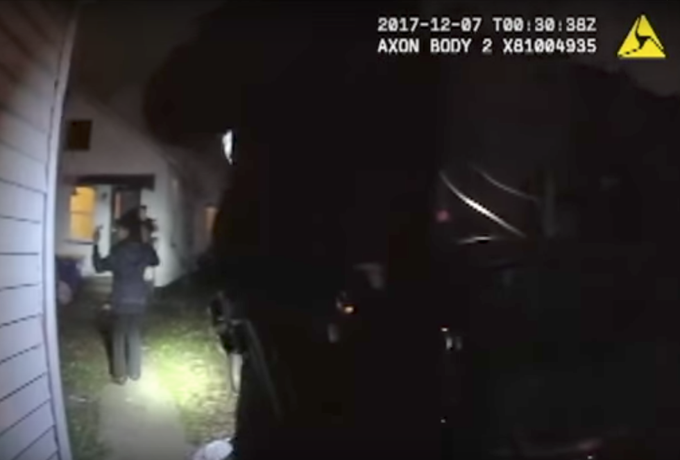 Michigan police point gun at, handcuff 11-year-old in search for stabbing suspect