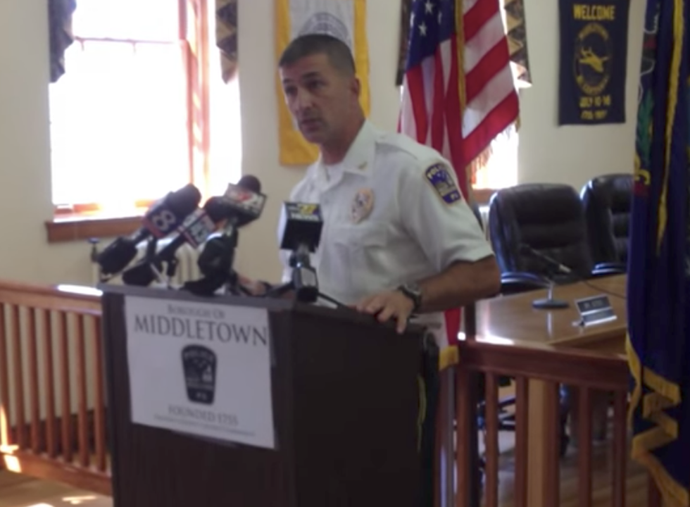 A police officer attended church while on duty, and now he's been suspended