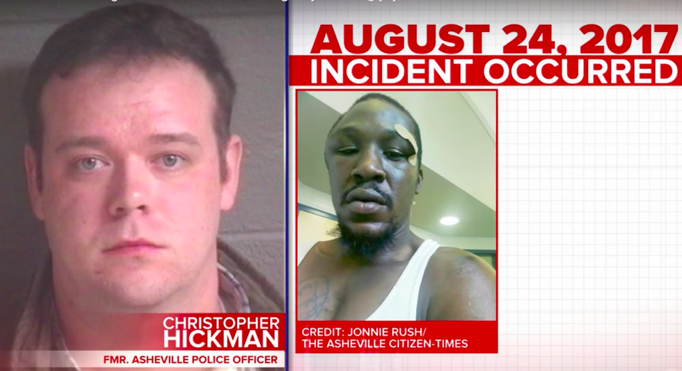 Former police officer charged with beating, choking, and tasing jaywalker: video