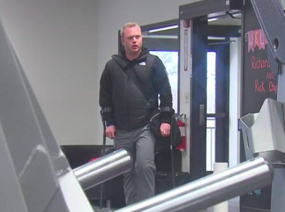 A man who was paralyzed three separate times will attempt to walk the Boston Marathon