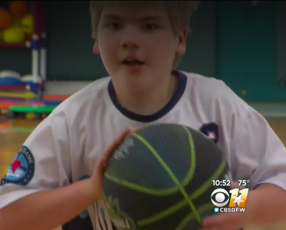 Special needs child beats the odds and lives out March Madness dreams on the court
