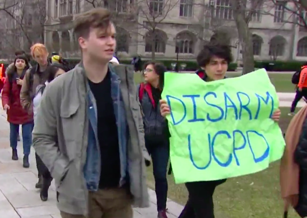 Univ. of Chicago students want campus police disarmed after officers shot student attacker