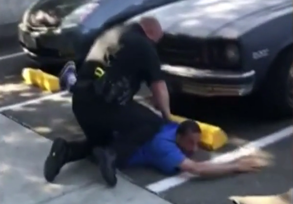 Man leaves his car running in a gas station parking lot — and ends up in jail