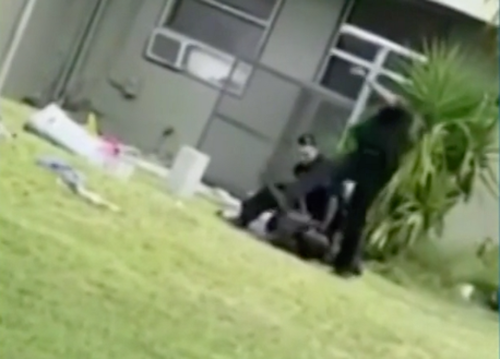 Police union stands up for fired cop charged with kicking suspect in the head on video
