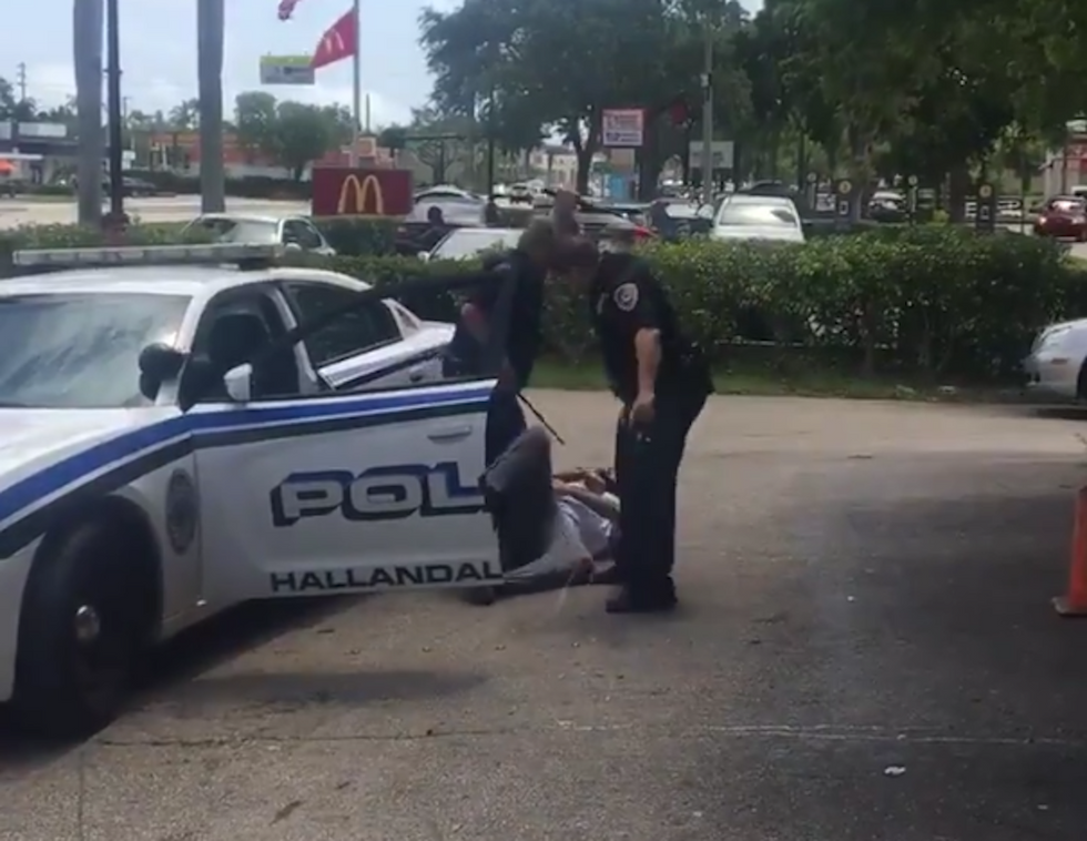Police brutality in broad daylight': Florida officers investigated after video hits social media