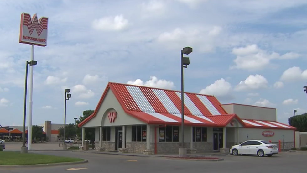 Two men tried to rob a Whataburger, but an off-duty cop stopped by — and he was armed