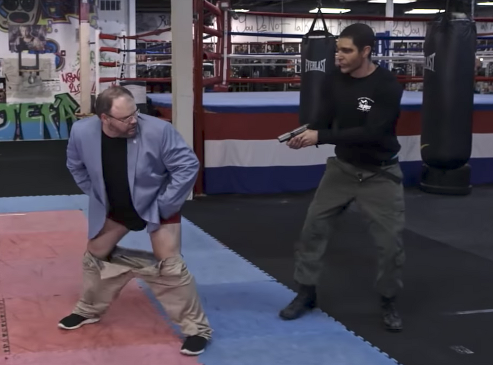 GOP rep won't resign after screaming N-word, taking off pants in fake anti-terror training