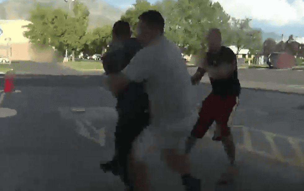 WATCH: Police body camera catches bystander making NFL-like tackle of fleeing perp