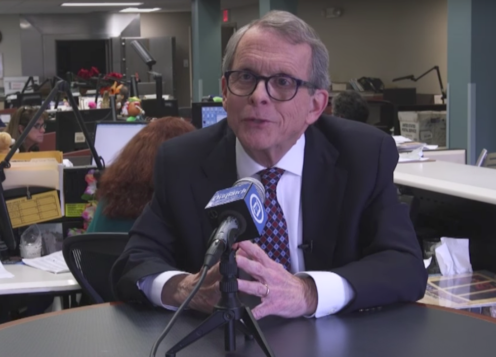 OH-Gov: GOP candidate DeWine avoids Trump-Kasich conflict, has his 'own outlook for Ohio