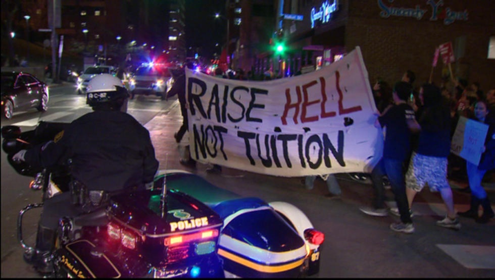 The University of Pittsburgh Joins In Wave of Socialist Protests