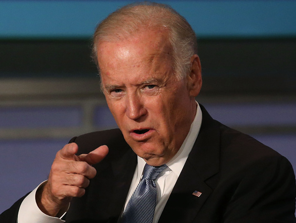 Is Joe Bidin' His Time?