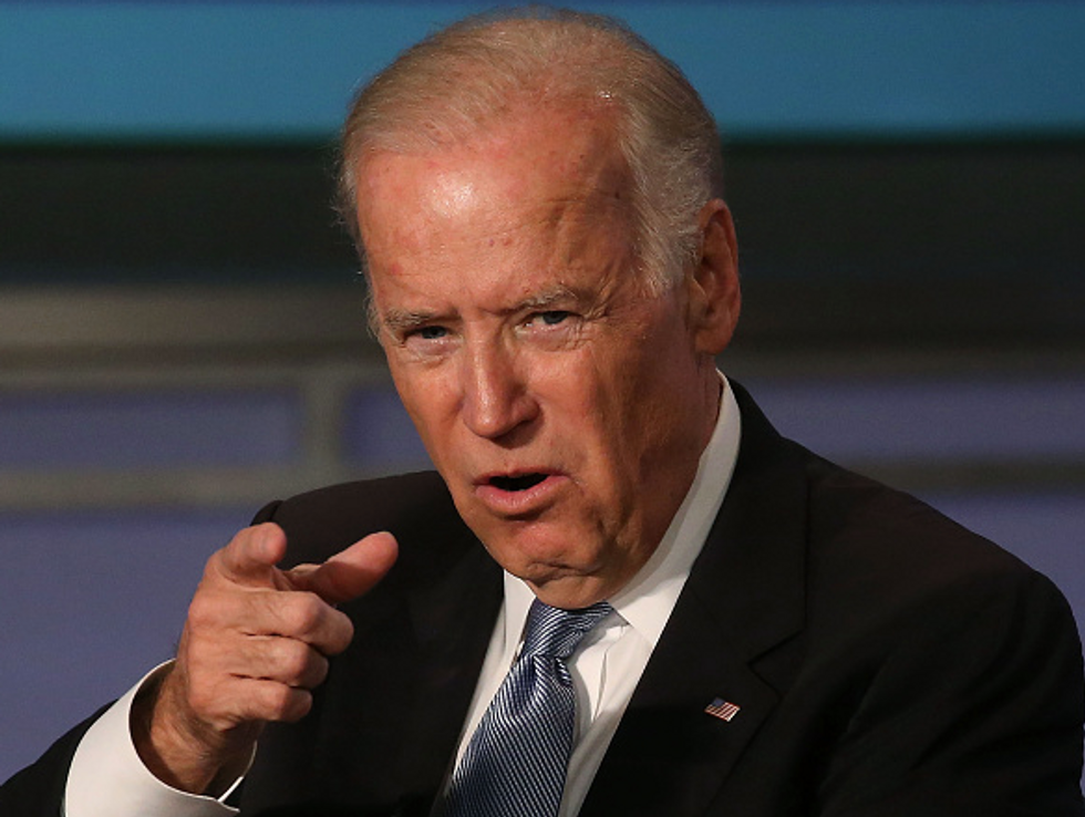 Is Joe Bidin' His Time?