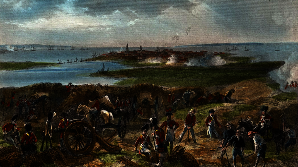 Continental forces defeated in Charleston; 3,000 patriots captured
