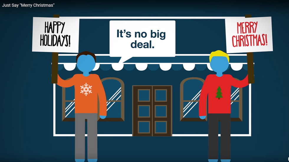 Watch: Should Americans say 'Merry Christmas' or 'Happy Holidays'?
