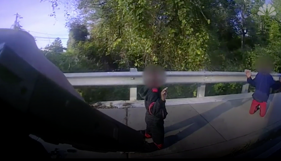 Do you think I want to shoot an 11-year-old?' Police run-in with black kids takes surprising turn