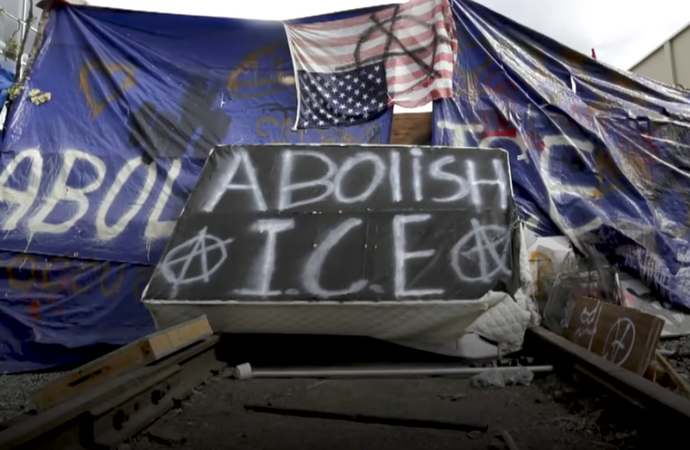 Abolish ICE protesters mobilize in Portland, claim immigrant life 'resembles life in Nazi Germany