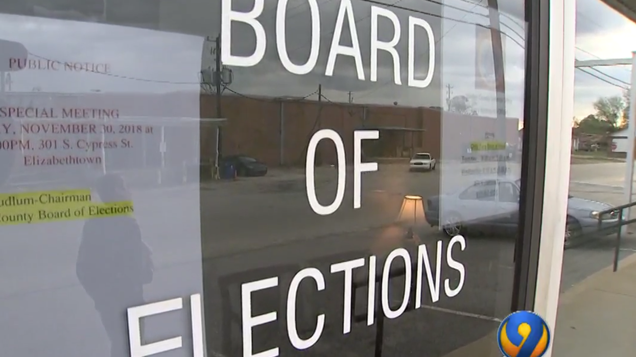 North Carolina congressional race tainted with evidence of voter fraud