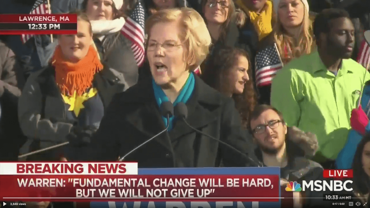 A black business owner walked out on Elizabeth Warren's presidential announcement—here's why