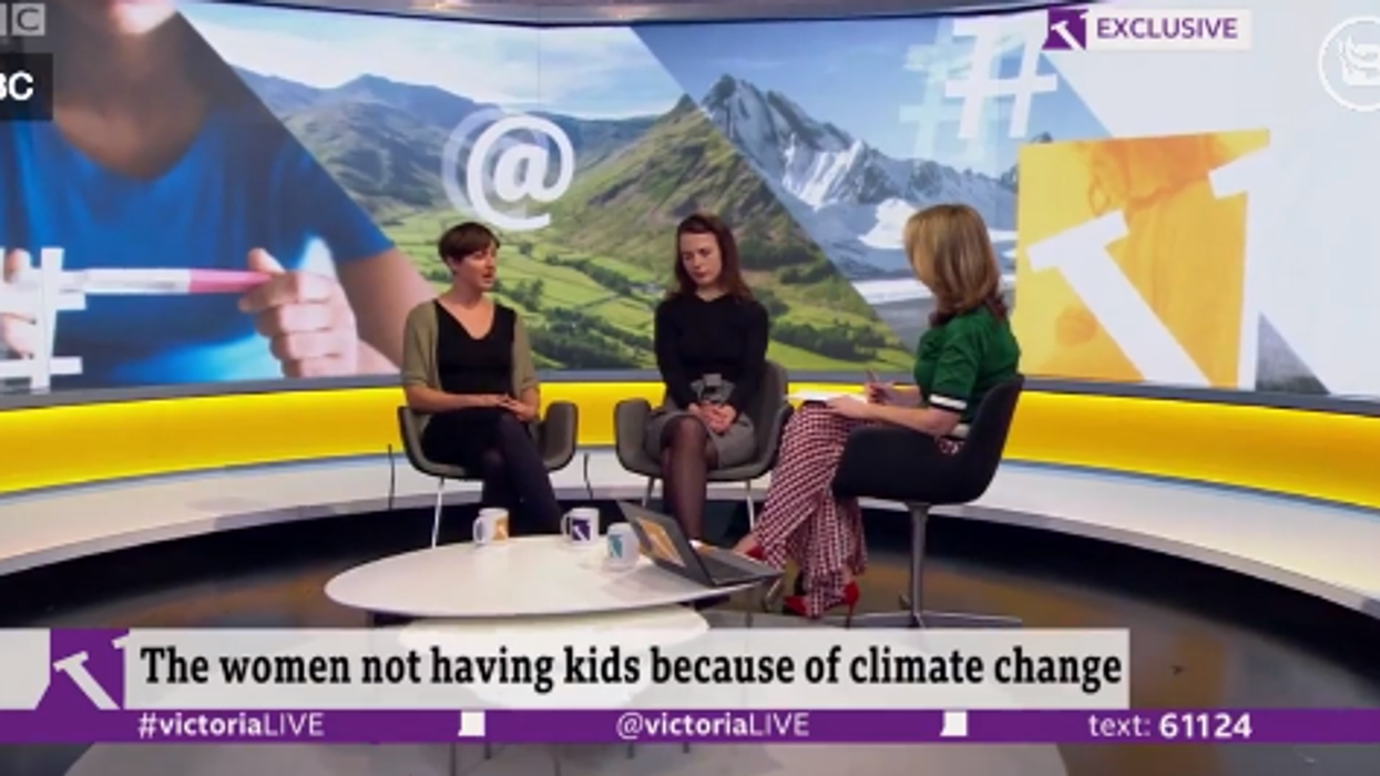 Women are not having children because they are frightened by climate change