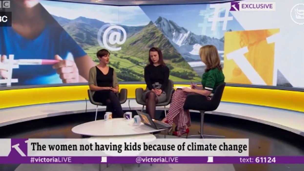 Women are not having children because they are frightened by climate change