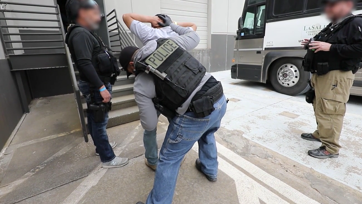 ICE arrests hundreds of illegal immigrant workers in massive raid of north Texas company
