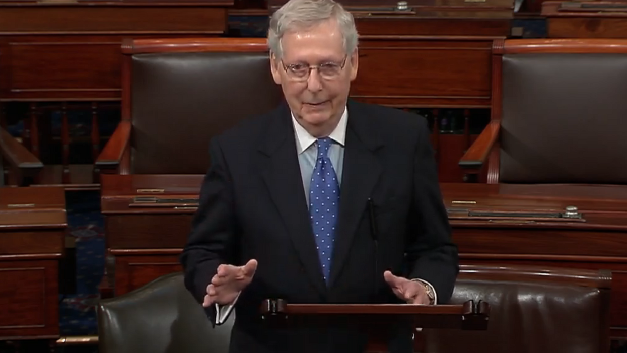 WATCH: Mitch McConnell mocks Dems for 'publicly working through the 5 stages of grief' over Mueller report findings