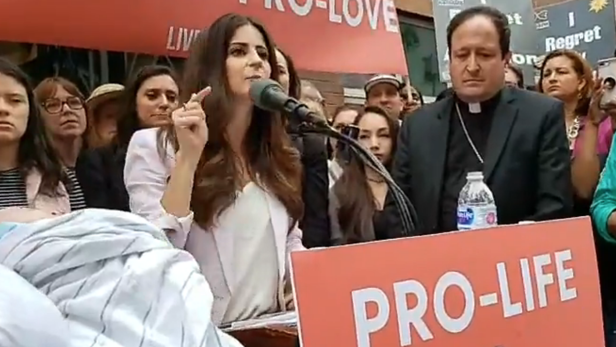 WATCH: Pro-lifers assemble at Philadelphia Planned Parenthood in response to PA lawmaker's bullying fiasco