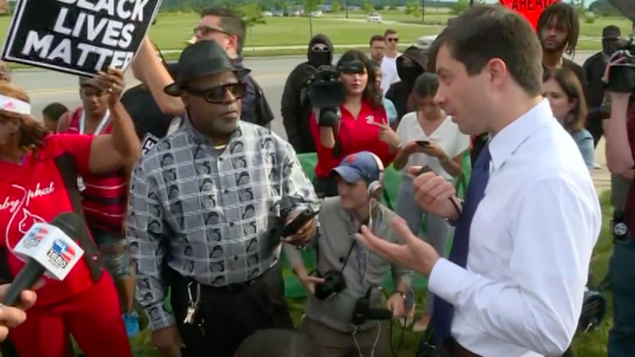 Pete Buttigieg gets in heated exchange with protester over police shooting: 'I'm not asking for your vote'
