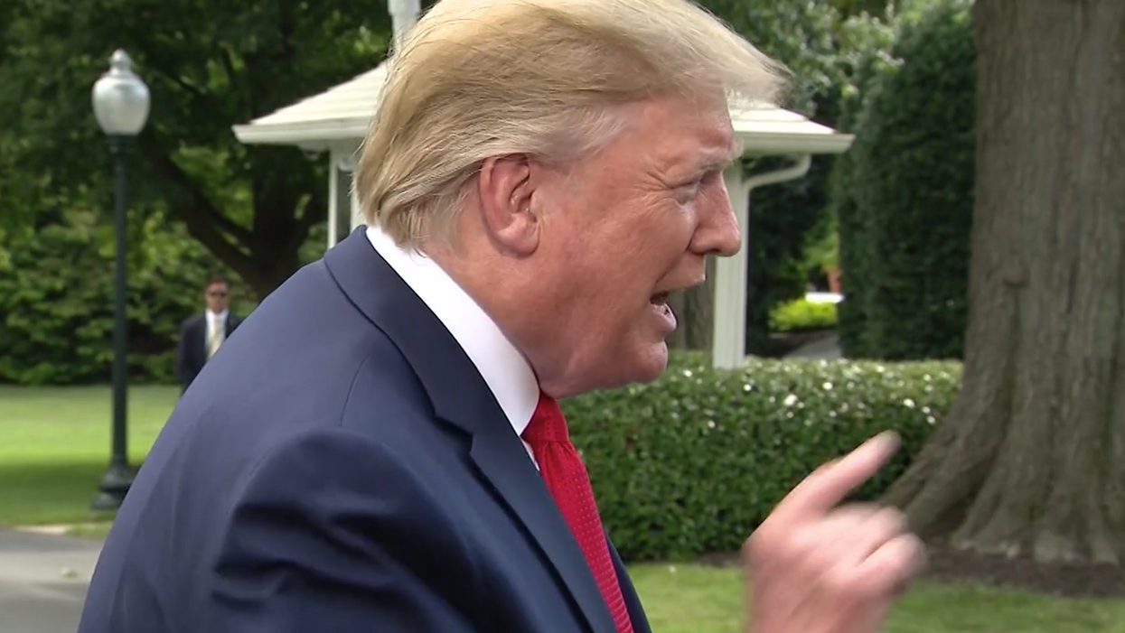 NBC reporter asks Trump about getting indicted after leaving office—Trump issues a scorching reply