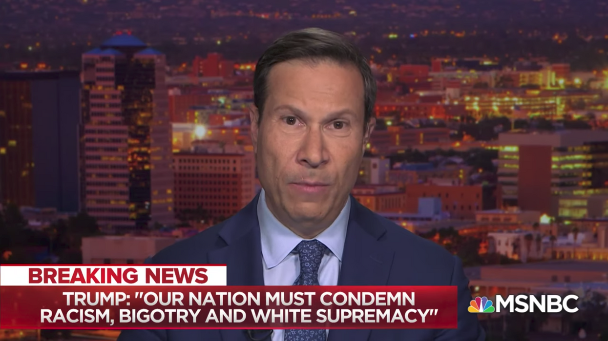 WATCH: MSNBC contributor says President Trump's order to fly flags half-staff may be white supremacist nod to Hitler
